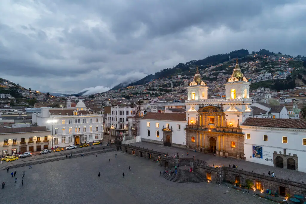Surrounded by the enchanting San Francisco Square and San Francisco Church, Casa Gangotena is among the best places to visit in Ecuador.